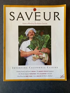 Saveur Magazine April 1998 1990's Lifestyle Cooking Recipes Ads - Picture 1 of 9