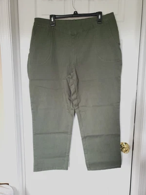 Denim & Co Pants New Sz PXL Dark Green. Brand New In Package - Image 1 of 4