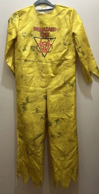 Hazmat Suit Halloween Costume Spirit (Child MEDIUM - 8-10) NO MASK - Image 1 of 4