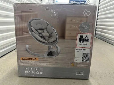 BabyBond Baby Swings for Infants, Bluetooth Infant Swing with Music Speaker, 3 S - Image 1 of 4