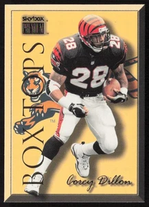 1999 SkyBox Premium Box Tops Corey Dillon #6 BT Cincinnati Bengals - Picture 1 of 2