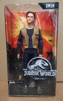 Никогда не доставался из коробки! Шарнирная кукла Barbie Signature Jurassic World OWEN 2017 Mattel FJH57 - Изображение 1 из 4