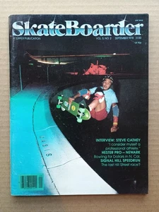 SkateBoarder magazine September 1978 Signal Hill Steve Cathey Steve Alba - Bild 1 von 12