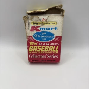 Tops Kmart 1962-1982 20th Annv Baseball Cards AL & NL Collector Srs Card Pack - Picture 1 of 11