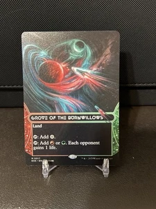 Mtg Grove Of The Burnwillows 0017 BORDERLESS - Edge Of Eternities - Picture 1 of 2