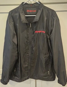 Snap-On Tools Jacket Size L Black 1957 Chevy Glomad Embroidered Lightweight - Picture 1 of 7