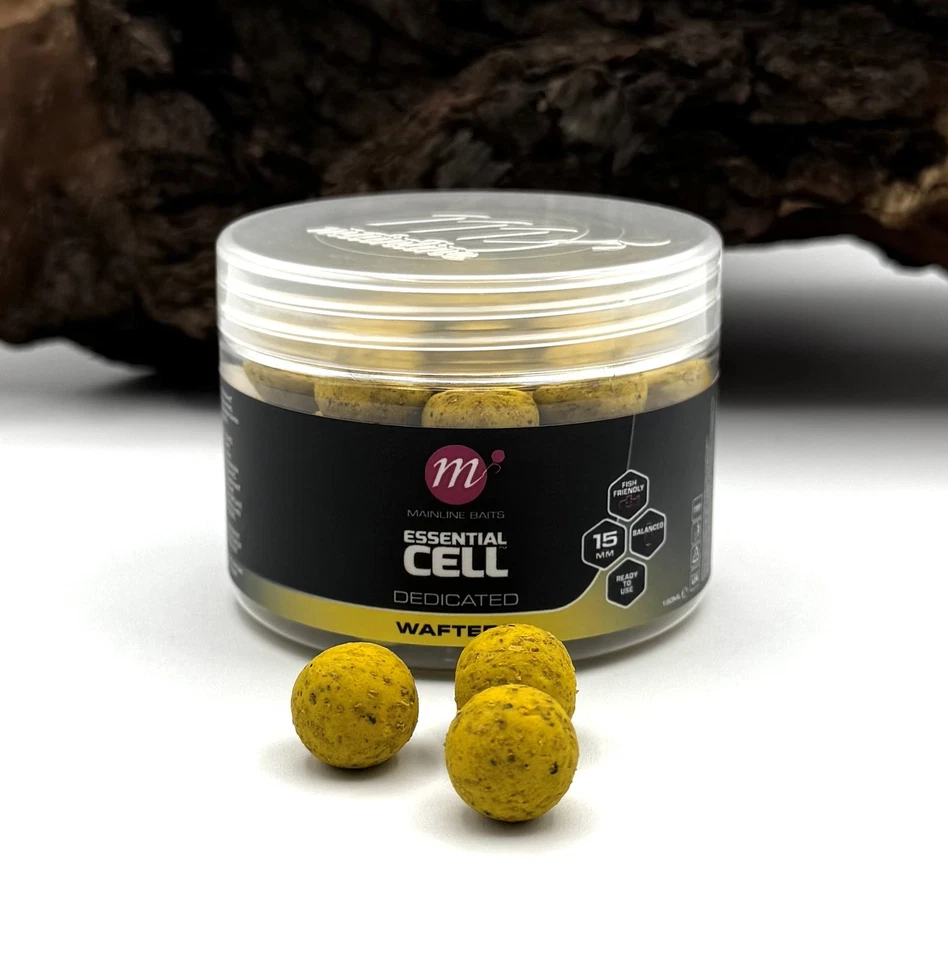 Mainline Essential Cell Dedicated Wafters 15mm Hakenköder Hookbaits Köder DA - Bild 1 von 1