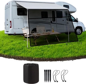 Blocco Vista Sole con Cerniera Rimovibile, 75% Schermo Tenda da Sole, Pannello Frontale per A - Foto 1 di 6