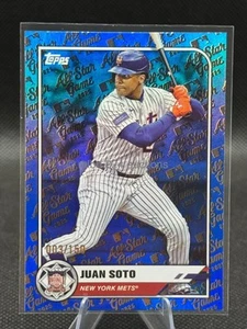 2025 TOPPS All Star Game - Juan Soto /150 Blue Foil #60 New York Mets - mega - Picture 1 of 2