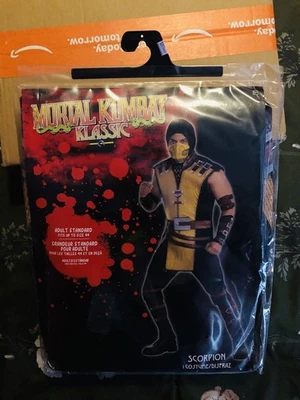 Disfraz de cosplay clásico de escorpión de Mortal Kombat Foto 1 de 4
