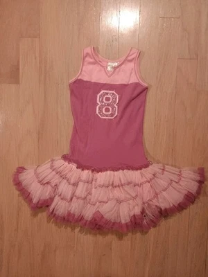 ooh la la couture 8º Cumpleaños Vestido Tutú Rosa Sin Mangas Talla 8 Foto 1 de 4