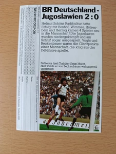 Fußball WM Bild 1974 von Ernst Huberty - Bild 1 von 1