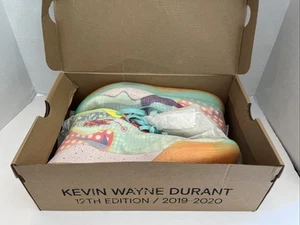 Nike Kevin Durant KD 12 Peach Jam EYBL Size 14 (CK1195-300) Excellent Condition - Picture 1 of 17