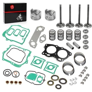 Top End Rebuild Kit STD Piston Valve Gasket for EZGO Fuji Robin 295cc Golf Cart - Picture 1 of 3