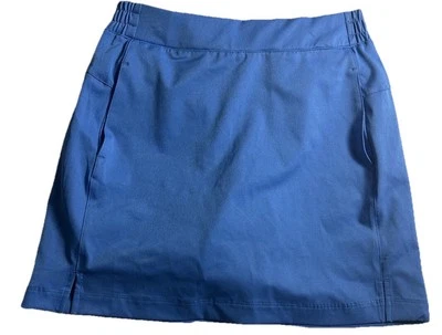 LADY HAGEN PERFORATED Blue GOLF SKORT 17" LONG (P) Tennis Pickleball Size XS - Image 1 of 4