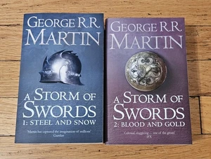 George R.R. Martin Ein Sturm der Schwerter 1&2 Taschenbuch Posten Harper Voyager - Bild 1 von 6
