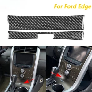 For Ford Edge 2011-2014 Carbon Fiber Central Control Lower Panel Cover Interior - Picture 1 of 27