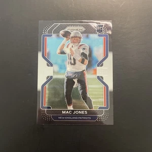 Panini Chronicles 2021 - Prizm Black Mac Jones #PB-5 Silver Prizm (RC) - Imagen 1 de 2