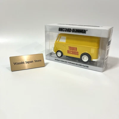 Record Runner Portable Record Player Stokyo Volkswagen TOWER RECORDS New Limited - Image 1 of 4