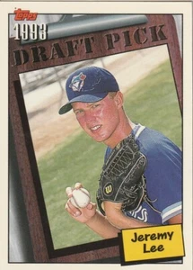 FREE SHIPPING-MINT-1994 Topps Jeremy Lee #206 PLUS BLUE JAYS BONUS CARDS - Picture 1 of 1