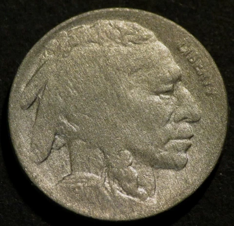 1917 D Semi-Key Date Buffalo Nickel Horn Details Holo-Restored Coin A956 Cover