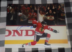 Patrick Kane signiertes Chicago Blackhawks 8x10 Foto Stanley Cup Champion - Bild 1 von 1