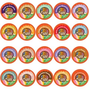 Crazy Cups Flavored Decaf Coffee Single Serve Cups For Keurig K Cup Brewer Pack - Picture 1 of 7
