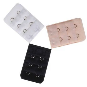 EXTENSOR SUJETADOR, 2 GANCHOS 3 POSICIONES CORREA DE EXTENSIÓN ROPA INTERIOR SIN TIRANTES - 3 PIEZAS - Imagen 1 de 1