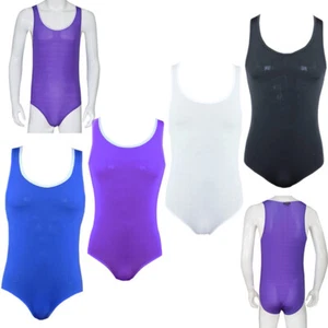 Traje de baño deportivo leotardo de lucha libre para hombre ropa interior entrenamiento gimnasio - Imagen 1 de 43
