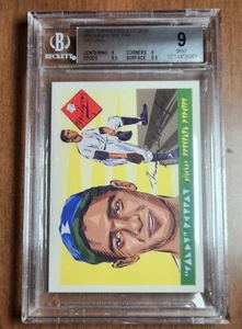Topps Project 2020 89 Sandy Kofax Naturel Art 1955 Topps RC BGS 9 MINT Pop 13 - Picture 1 of 2