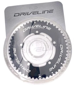 DRIVELINE TT Road Bike Chainring 53T / BCD 130mm / 7075 Black - Picture 1 of 3