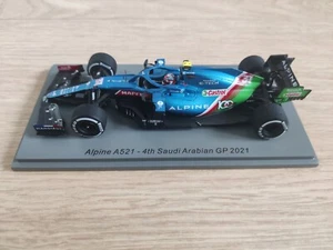 F1 Alpine A521, Ocon, 4th Saudi Arabian GP 2021, Spark, 1:43 - Picture 1 of 4