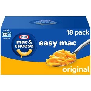 Kraft Original Flavor Macaroni and Cheese - 7.25oz (18 Count) - Picture 1 of 4