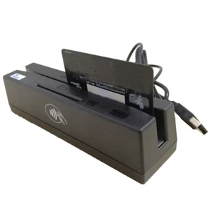 4in1 Magnetic Stripe Credit Card RFID IC Chip PSAM Reader Encoder Writer YL1DC - Photo 1/10