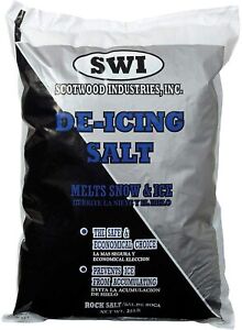 SWI De-Icing Salt 25Lb Rock Salt