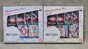 One Piece Trading Card Game Lot of 2 Illustration Box Volume 1 & 2 +++++++++++++ - Picture 1 of 2