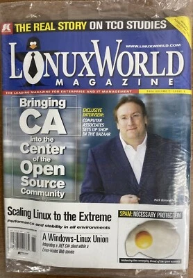 LinuxWorld Magazine June 2004 - Open Source Community, Scaling Linux - Very RARE - Image 1 of 2