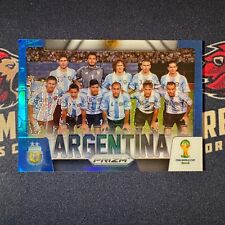 2014 Panini Prizm World Cup Team Photo - Blue Prizm Parallel /199 - Argentina #2