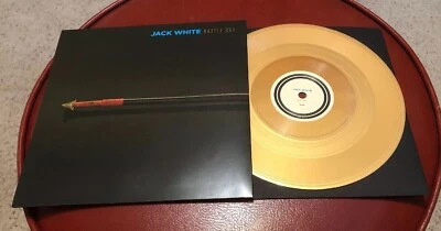 Jack White - Battle Cry 7" GOLD Vinyl Third Man Records Record Store Day TMR - Image 1 of 4