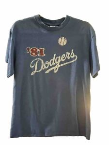 Vintage Retro 1981 Los Angeles Dodgers Logo World Series Champions shirt