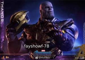 Avengers: Endgame Thanos HOTTOYS 1/6 Actionfigur LED Modell Ornament Spielzeug Geschenk - Bild 1 von 24