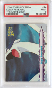 2000 Topps Pokemon The Movie 2000 #44 Lugia Revealed PSA 9 Card MINT! Free Ship!