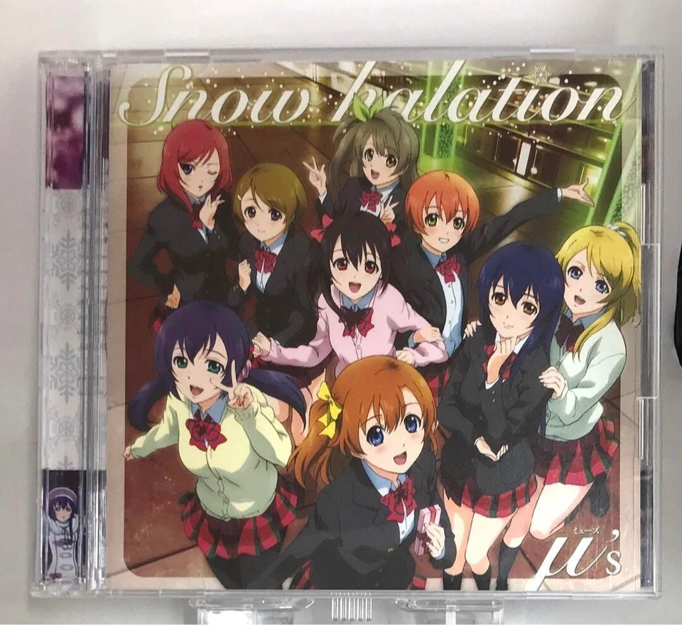 μ's Snow halation ограниченного тиража любовь концерт CD DVD Японии LACM-4774 4540774407743 - Изображение 1 из 4