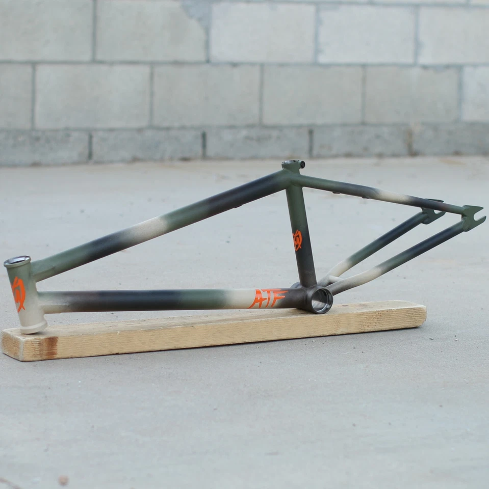 S&M BMX ATF BICYCLE FRAME CAMO MADE IN USA - Image 1 of 1