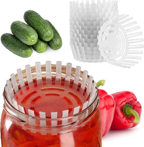 Pesi Di Fermentazione in Plastica per Barattoli Di Vetro, Accessori Da Cucina pe - Foto 1 di 12