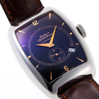 Dubey Schaldenbrand Aerodeen Cronómetro Automático SS Esfera Negra W33mm Rango A    Foto 1 de 4