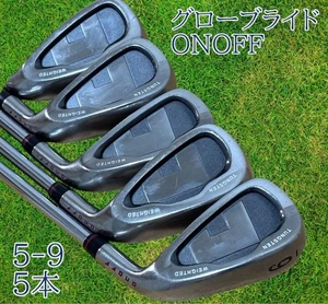 Globeride ONOFF Irons #5-9(5Clubs)/NSPRO850GH/Flex:Regular/ Iron set - Picture 1 of 12
