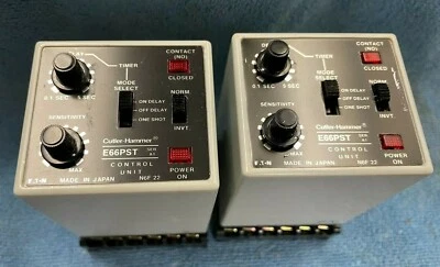 Temporizador de retardo de unidad de control Cutler-Hammer E66PST serie A1  Foto 1 de 4