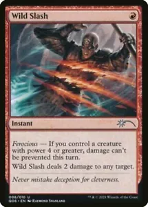 MTG-4x-Near Mint, English-Wild Slash-Unique & Misc. Promos - Picture 1 of 1