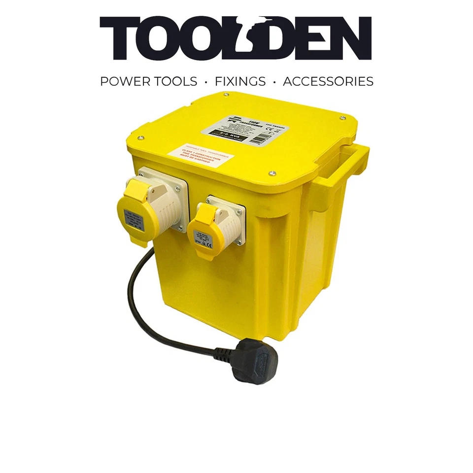 Faithfull Power Plus FPPTRAN5 5kVA Triple Outlet Transformer - Image 1 of 1